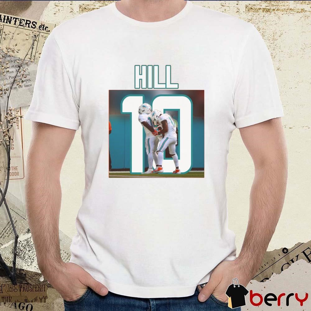 Miami Dolphins Tyreek Hill Celebrates His Touchdown By Pretending To Be Handcuffed By Team t-shirt