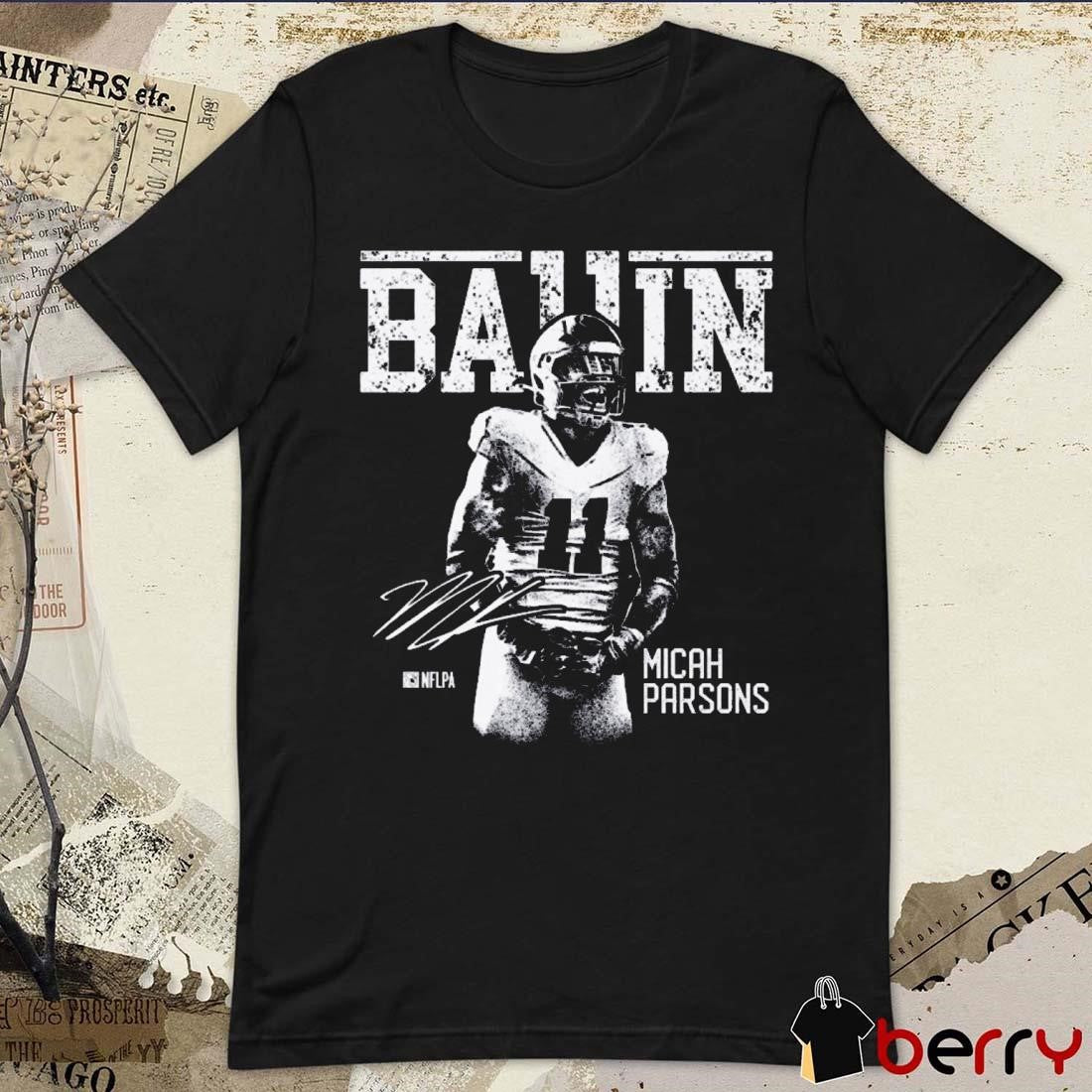 Micah Parsons #11 Dallas Ballin Signature Vintage t-shirt