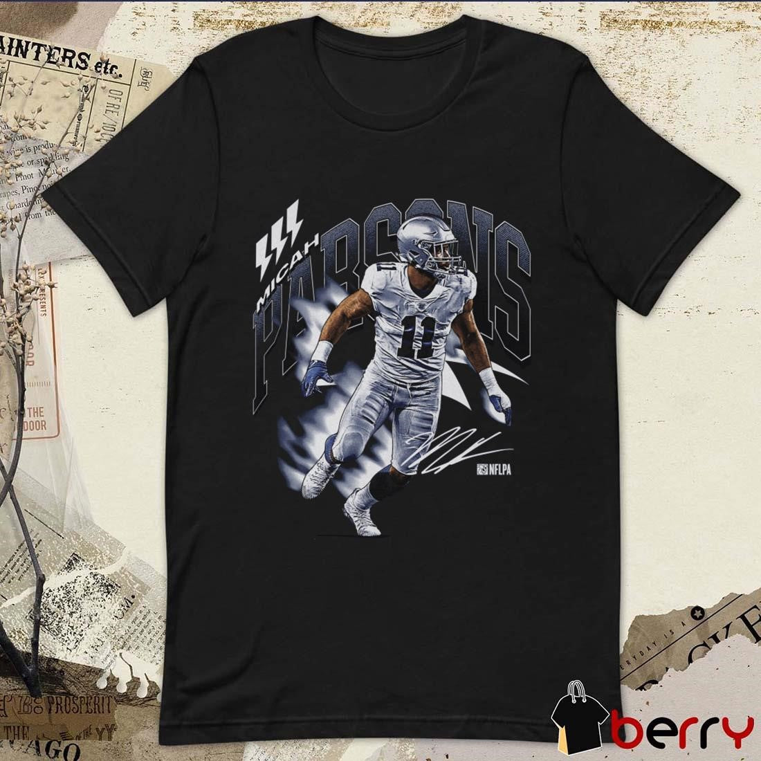 Micah Parsons Dallas Cowboys Signature Retro t-shirt