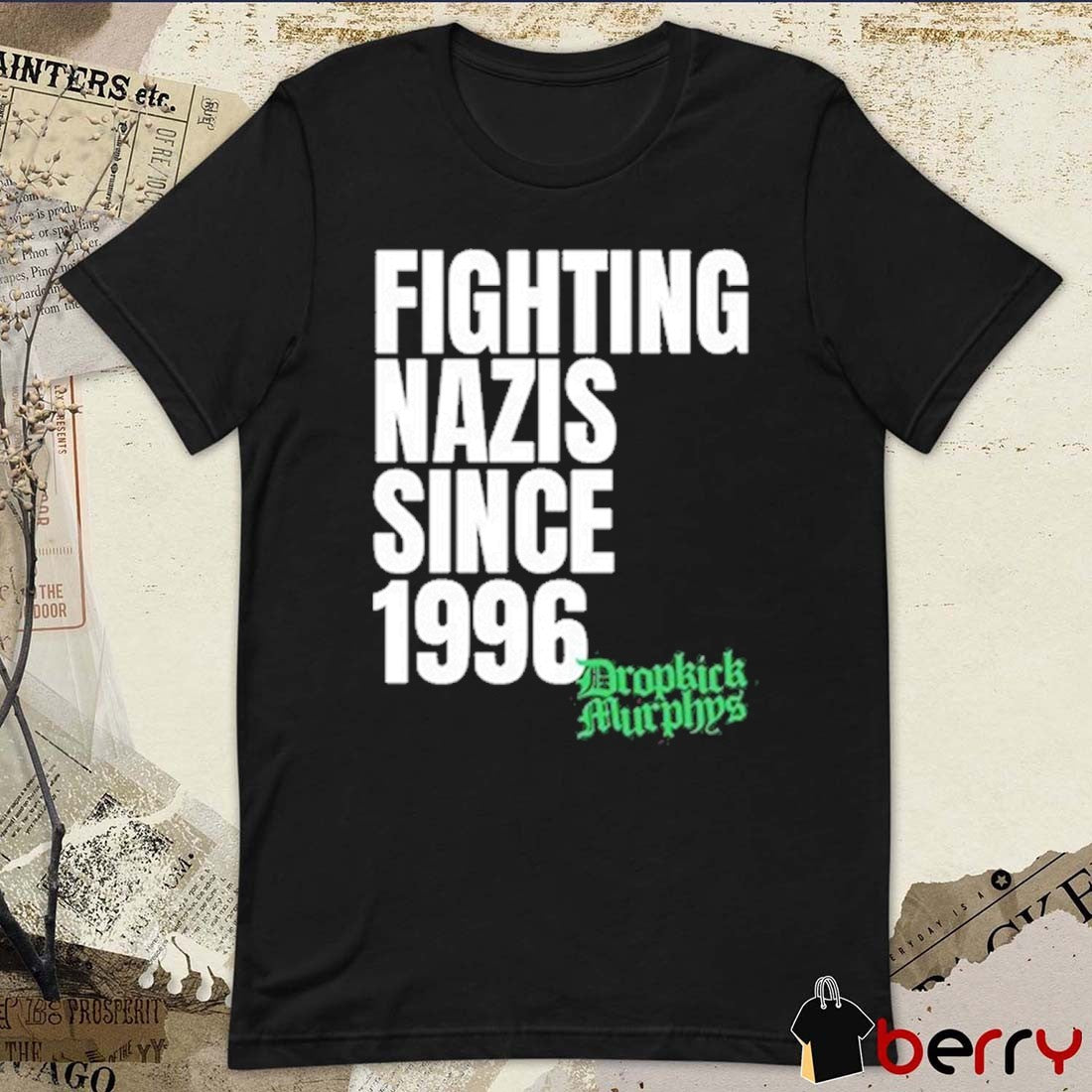 Michael Fanone Dropkick Murphys Fighting Mazis Since 1996 t-shirt