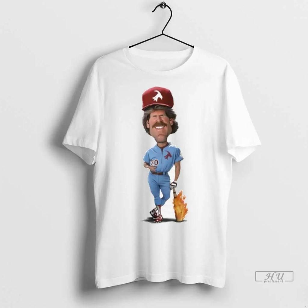 Official Michael Jack Schmidt Philadelphia Philly Graphic Ladies T Shirt