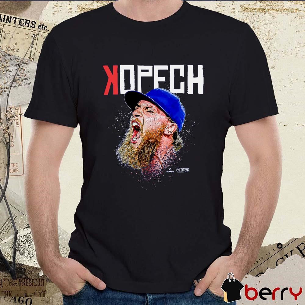 Michael Kopech Scream Los Angeles Dodgers MLB t-shirt