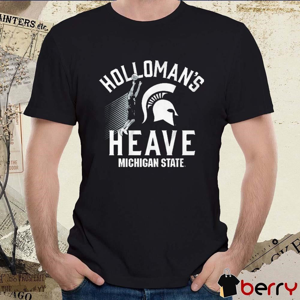 Michigan State Spartans Tre Holloman’s Heave Graphic t-shirt