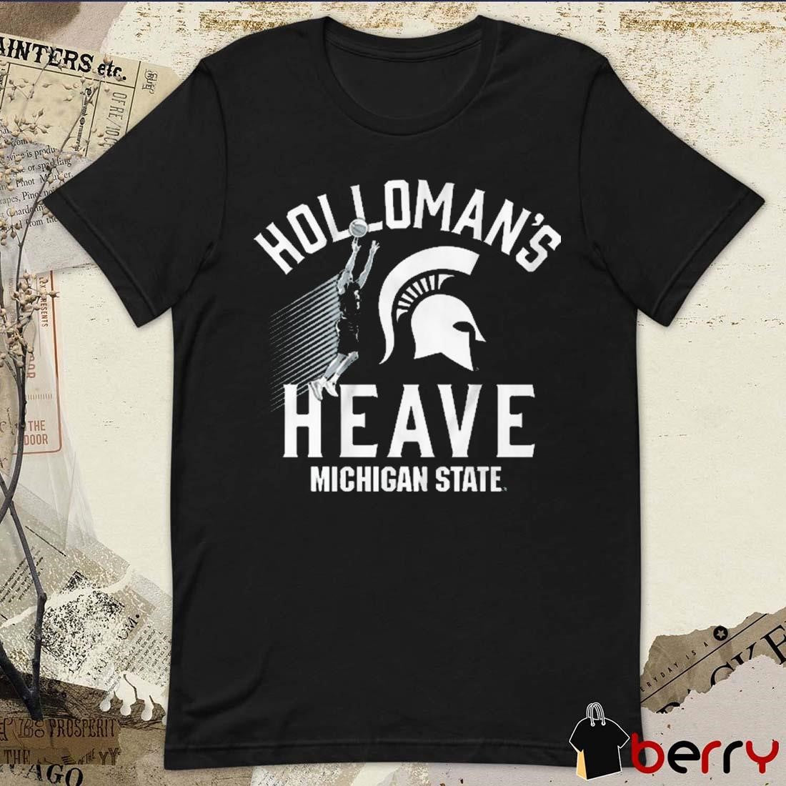 Michigan State Spartans Tre Holloman’s Heave Graphic t-shirt