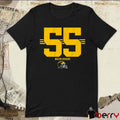 Michigan Wolverines Football Mason Graham 55 Stripe t-shirt