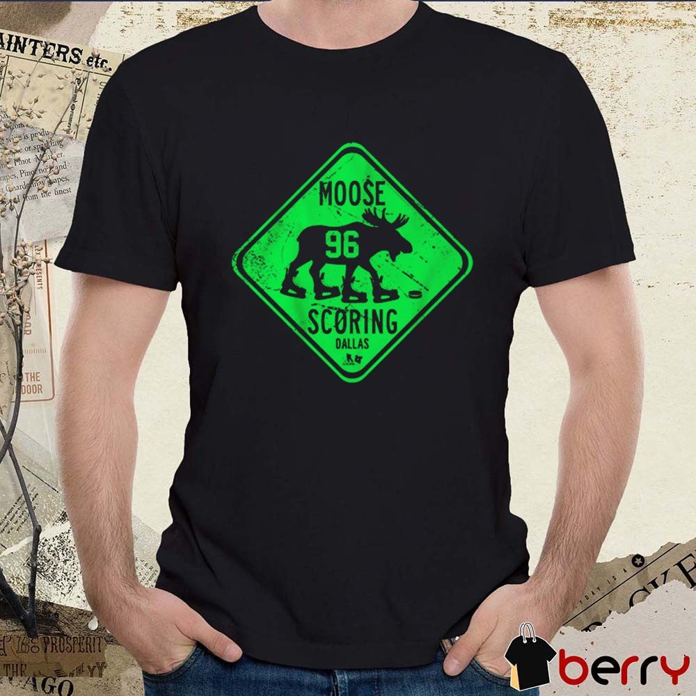 Mikko Rantanen Moose Scoring Sign Dallas Stars Hockey t-shirt