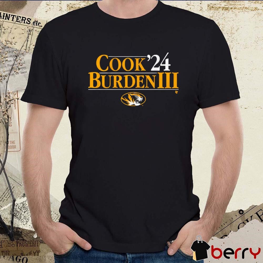 Missouri Football Cook-Burden III ’24 t-shirt