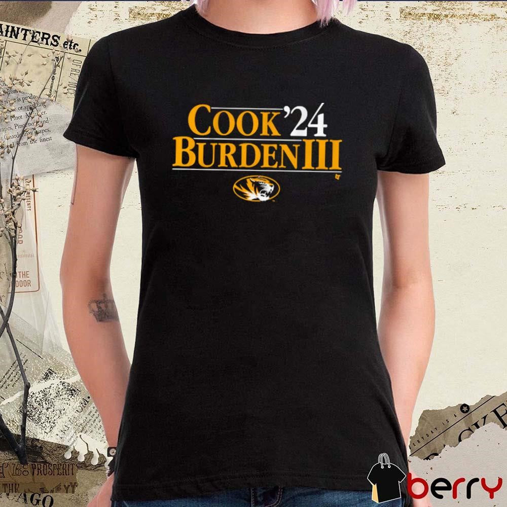 Missouri Football Cook-Burden III ’24 t-shirt