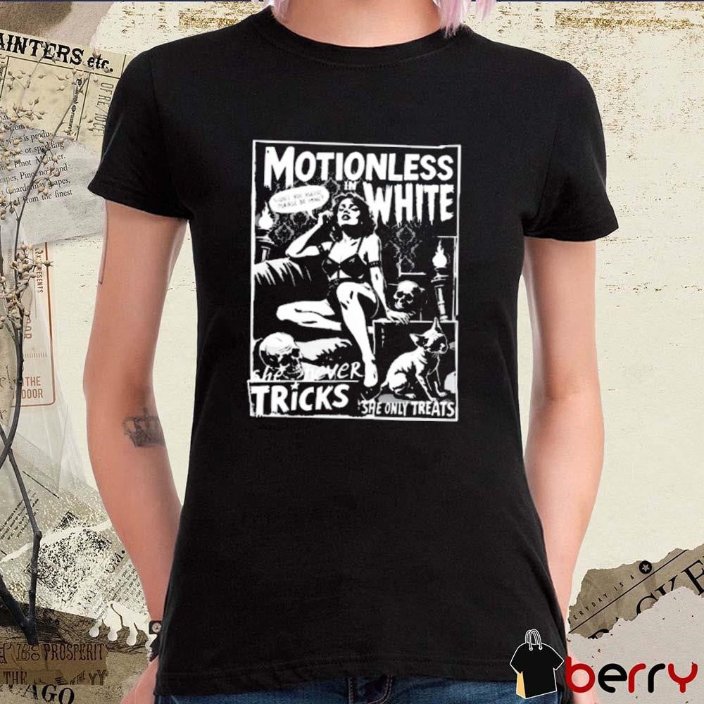 Miw Motionless In White She Never Tricks And Treats t-shirt