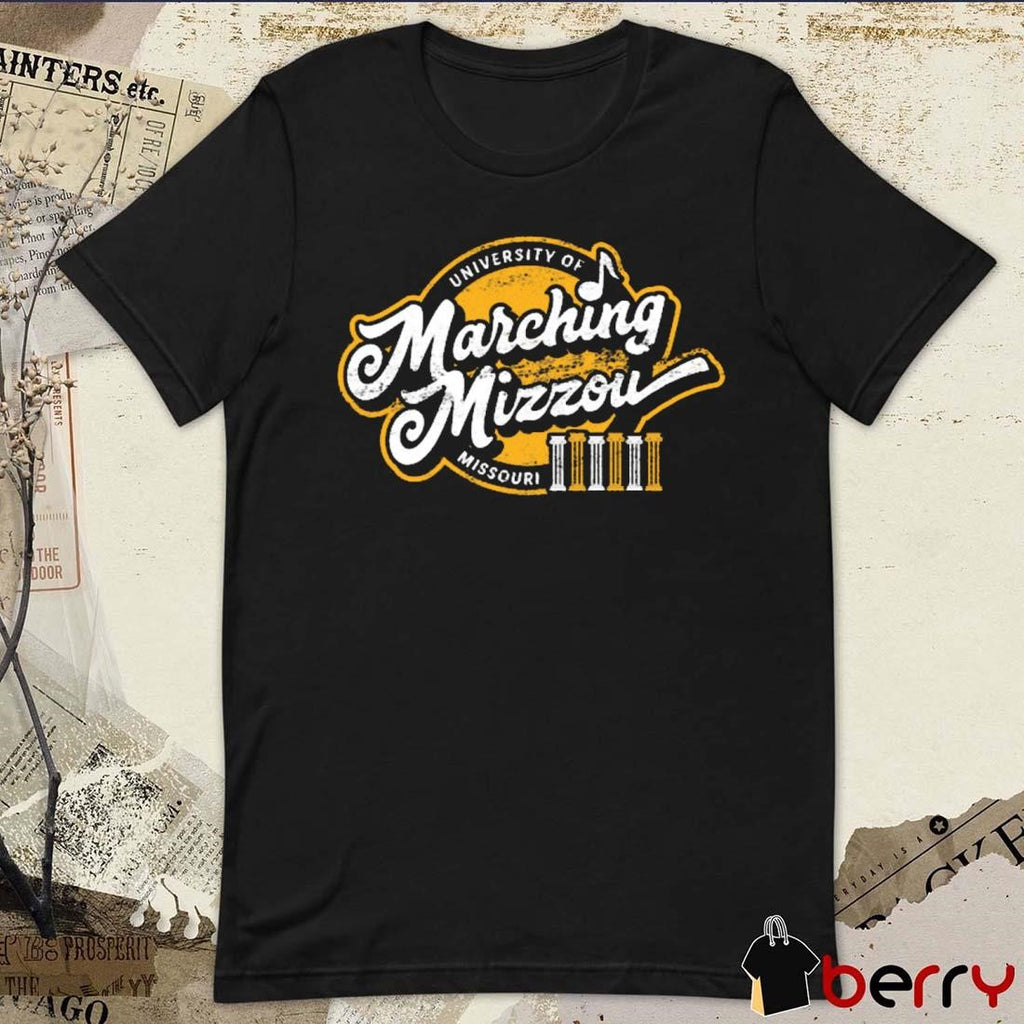 Mizzou Tigers 20024 University Of Marching Mizzou Columns Vintage t-shirt