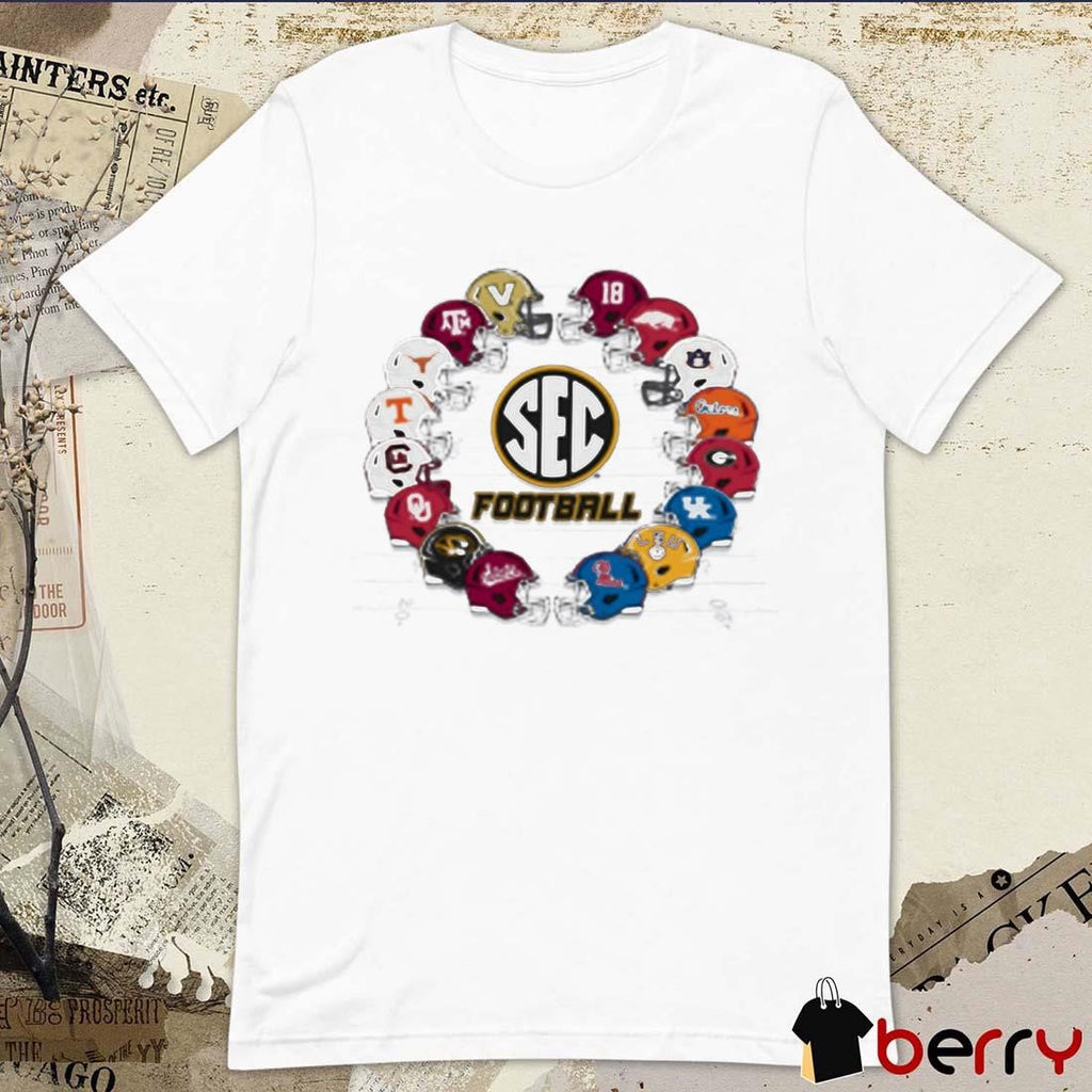Mizzou Tigers Champion All SEC Teams Football Helmets 2024 t-shirt