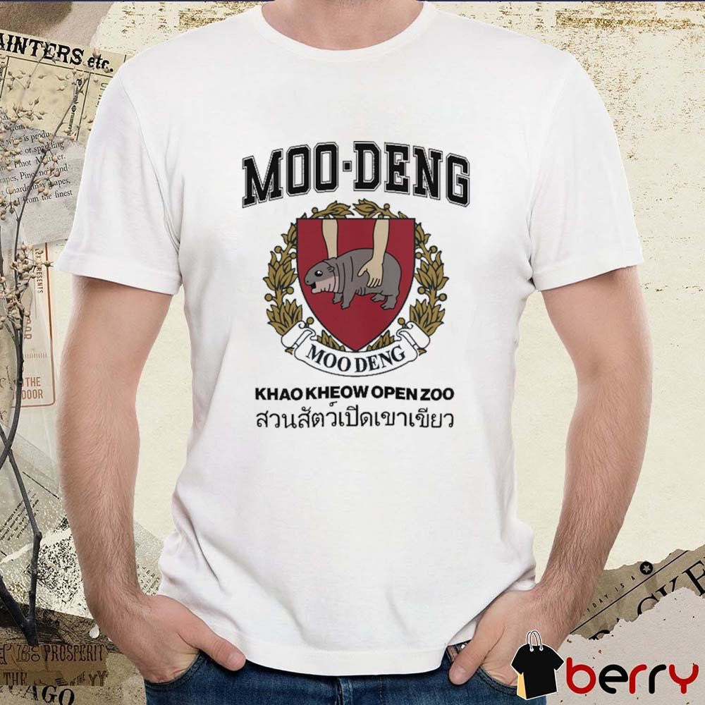 Moo Deng University Khao Kheow Open Zoo t-shirt