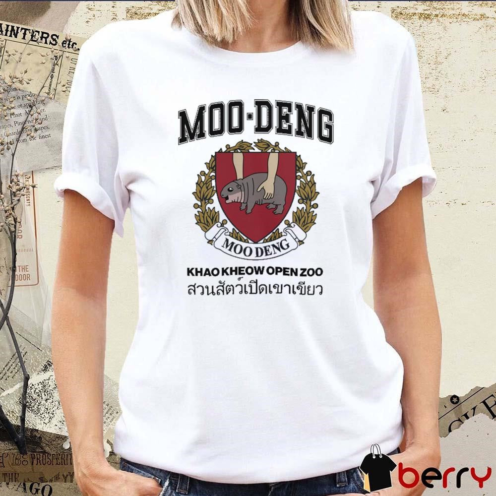 Moo Deng University Khao Kheow Open Zoo t-shirt