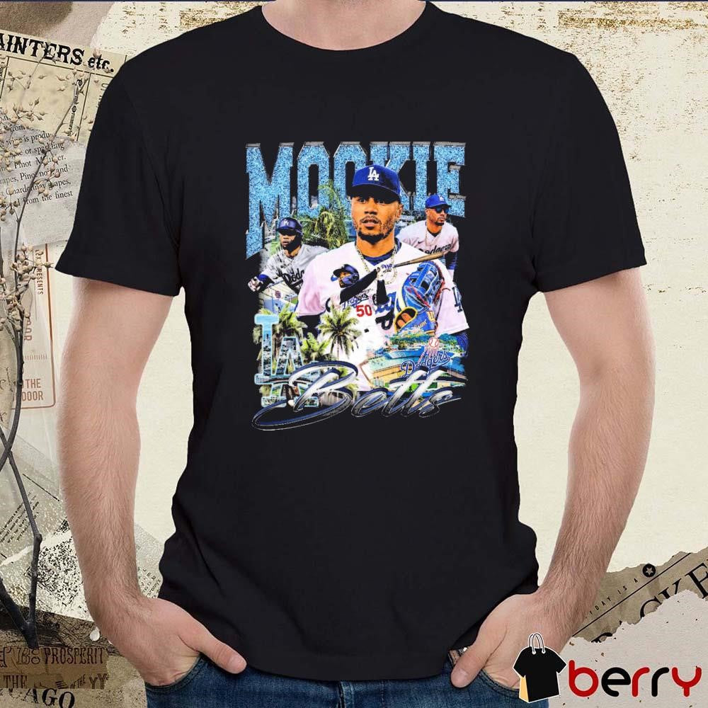 Mookie Betts Los Angeles Dodgers Baseball World Series Graphic t-shirt