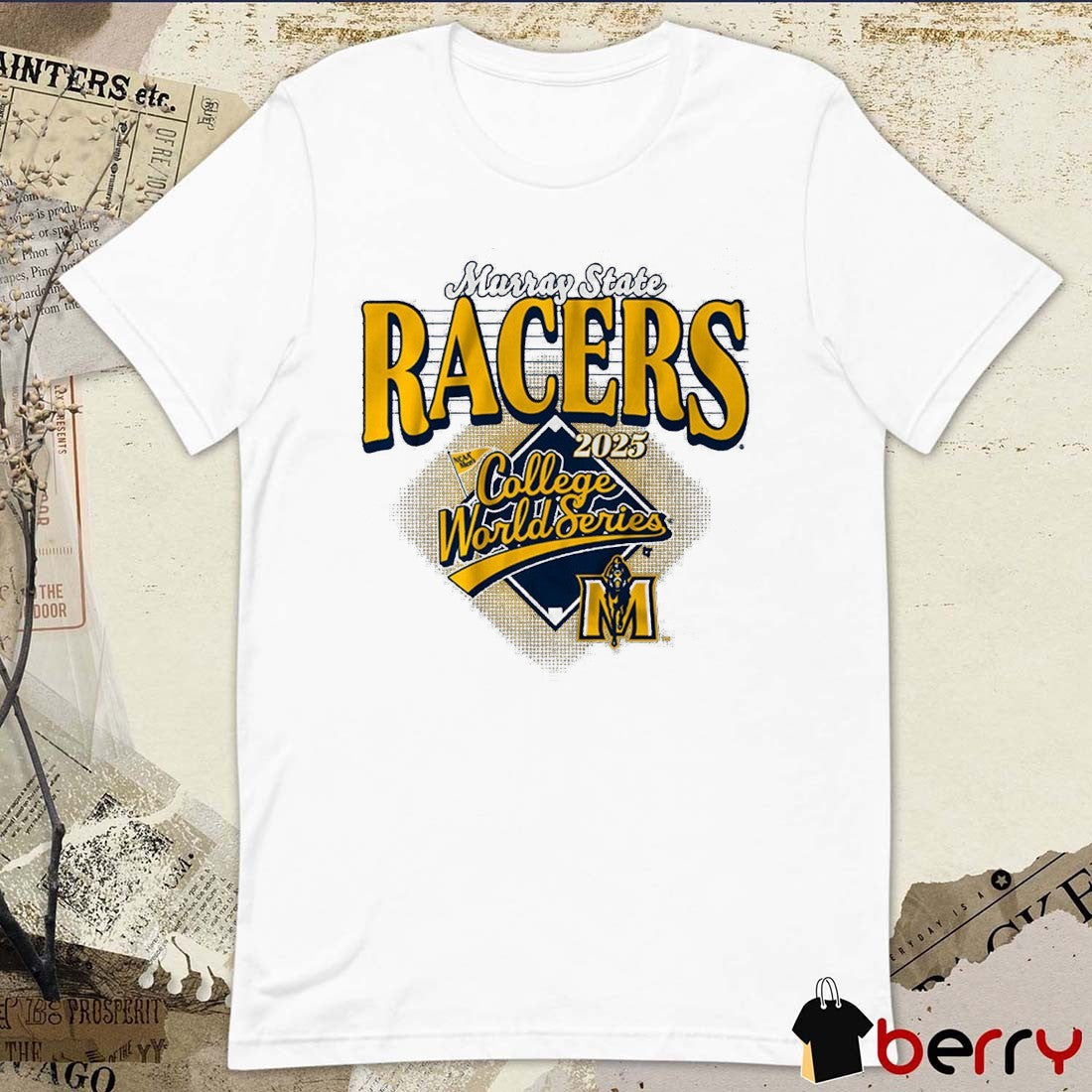 Murray State Racers Baseball 2025 NCAA Men’s College World Series t-shirt