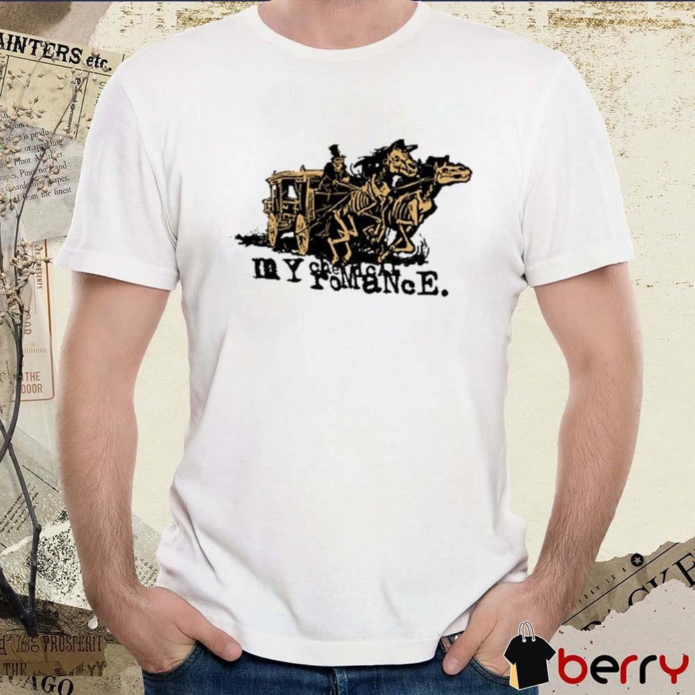 My Chemical Romance Skeleton Hearse t-shirt