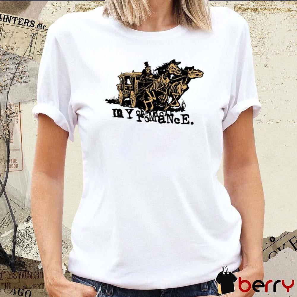 My Chemical Romance Skeleton Hearse t-shirt