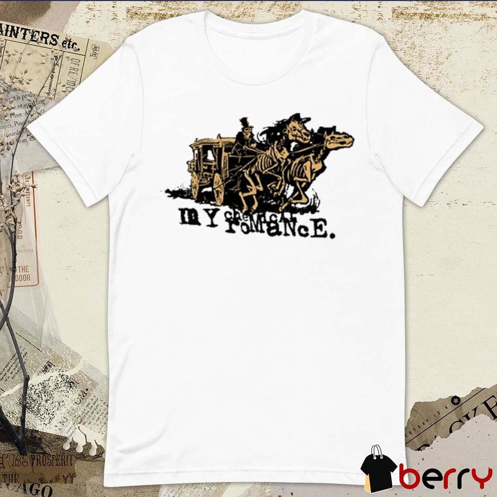 My Chemical Romance Skeleton Hearse t-shirt