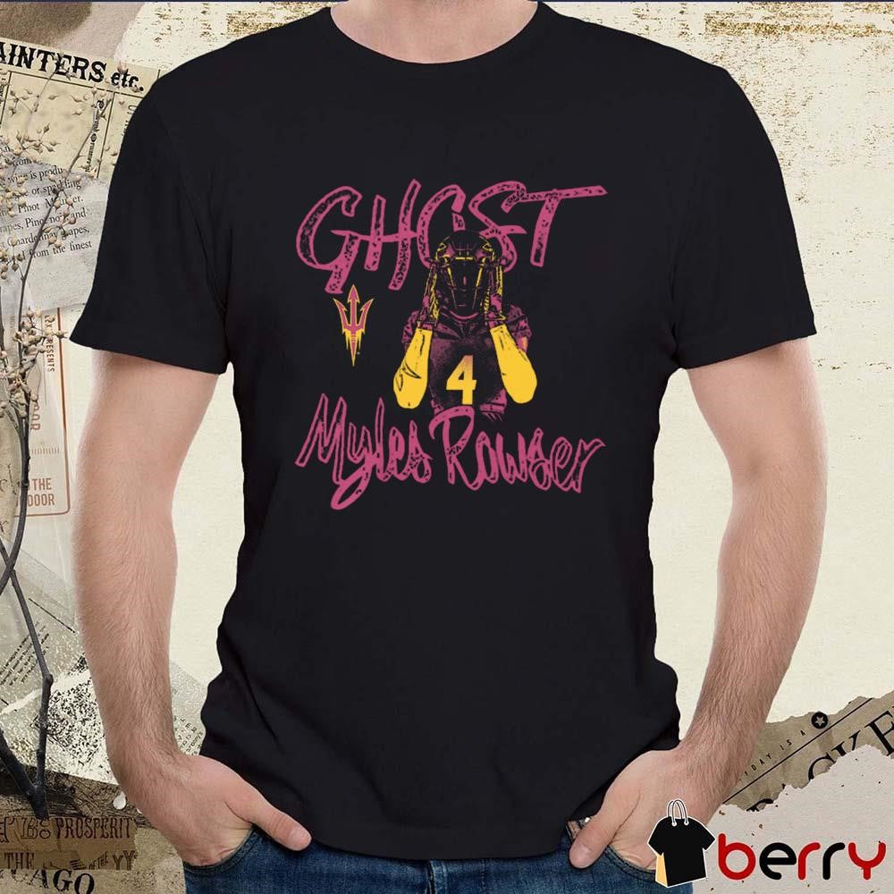 Myles Rowser Arizona State Sun Devils Ghost Graphic t-shirt