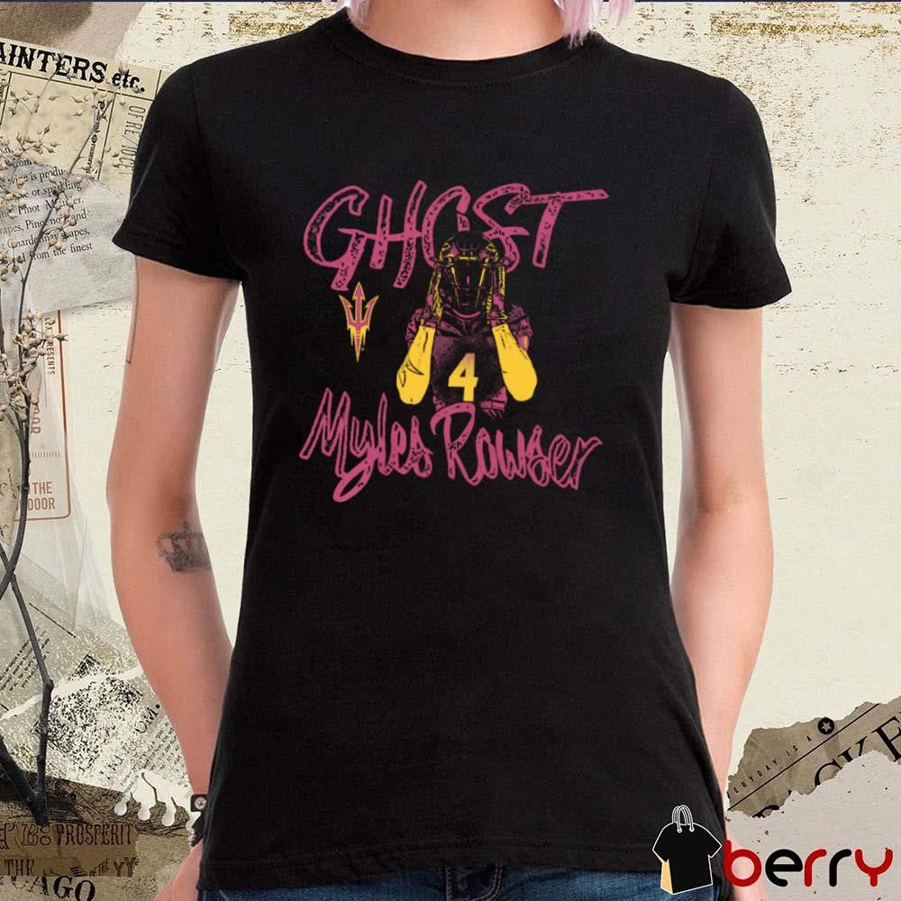 Myles Rowser Arizona State Sun Devils Ghost Graphic t-shirt