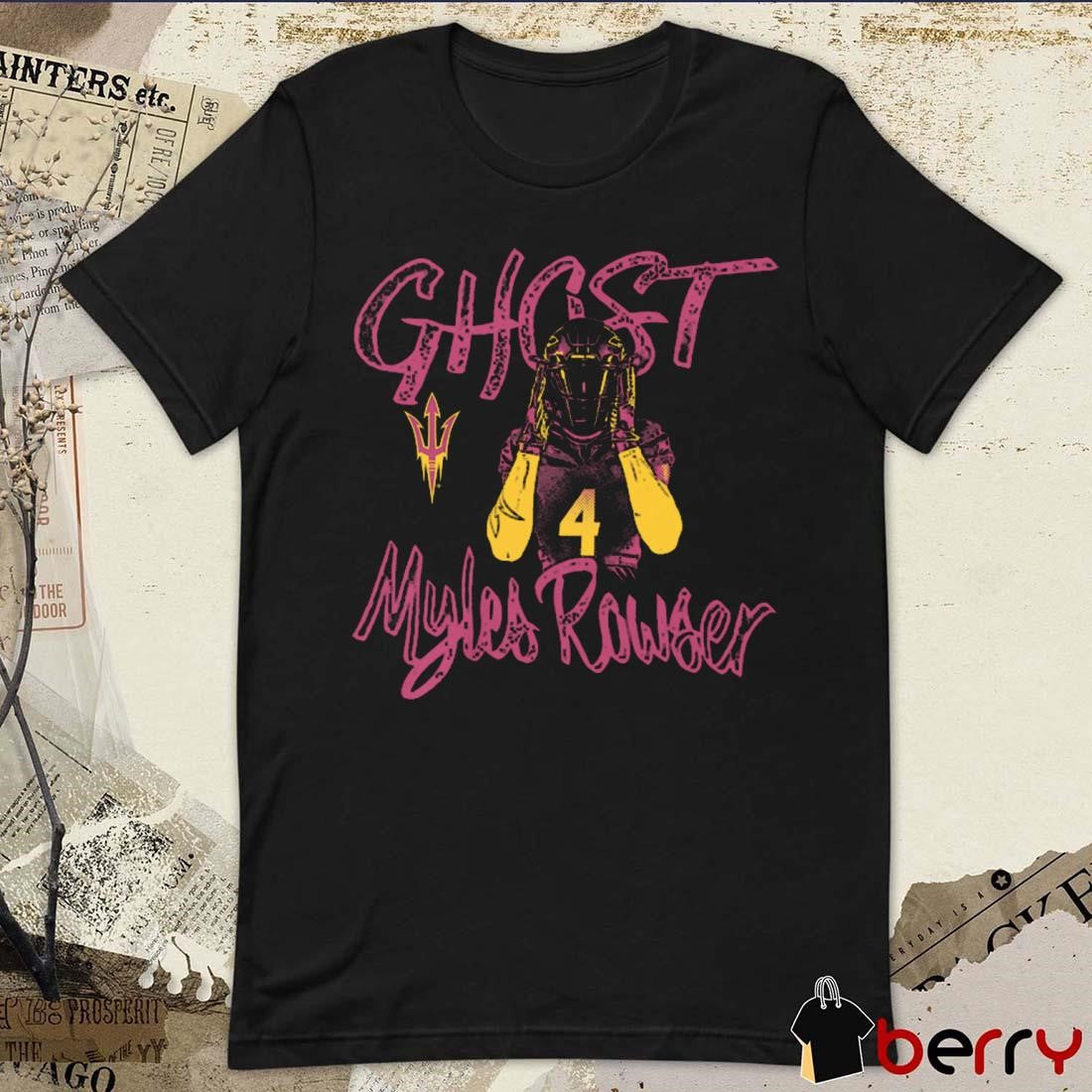 Myles Rowser Arizona State Sun Devils Ghost Graphic t-shirt