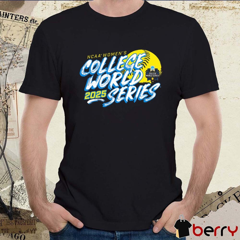 NCAA Softball Women’s College World Series 2025 Logo t-shirt
