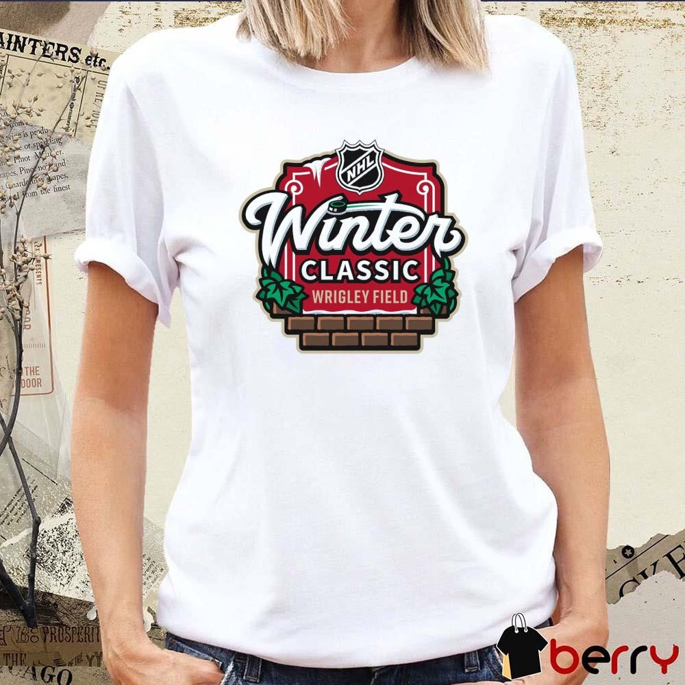 NHL Winter Classic Logo 12.31.2024 Wrigley Field t-shirt