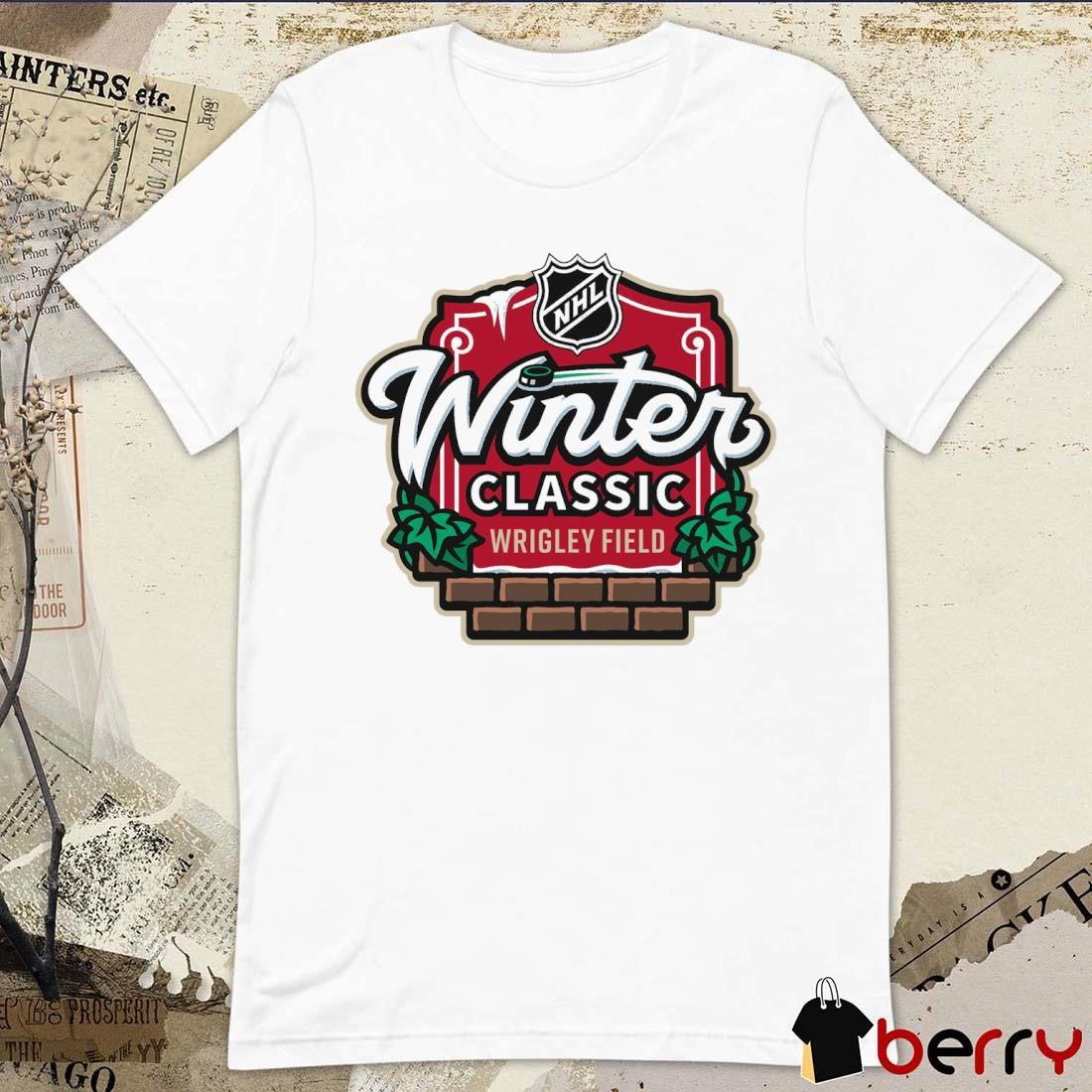 NHL Winter Classic Logo 12.31.2024 Wrigley Field t-shirt
