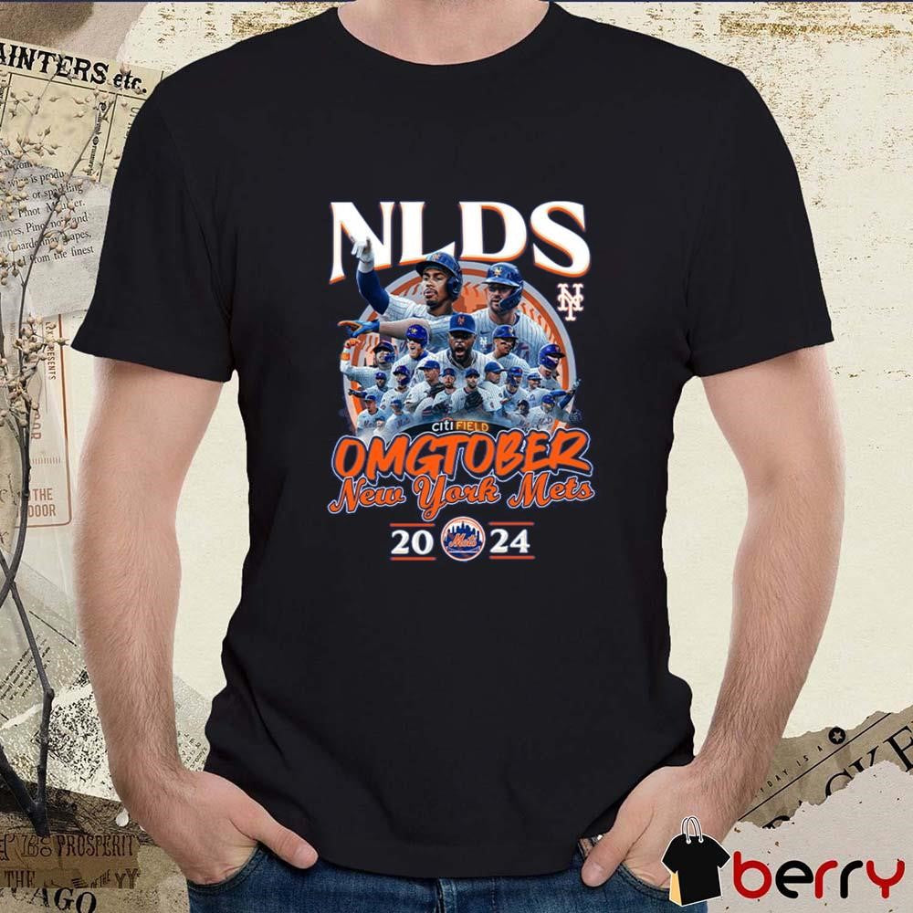NLDS Omgtober New York Mets 2024 Graphic t-shirt