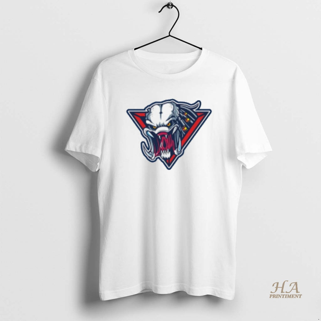 Official Nashville Predators X Predator Halloween Logo