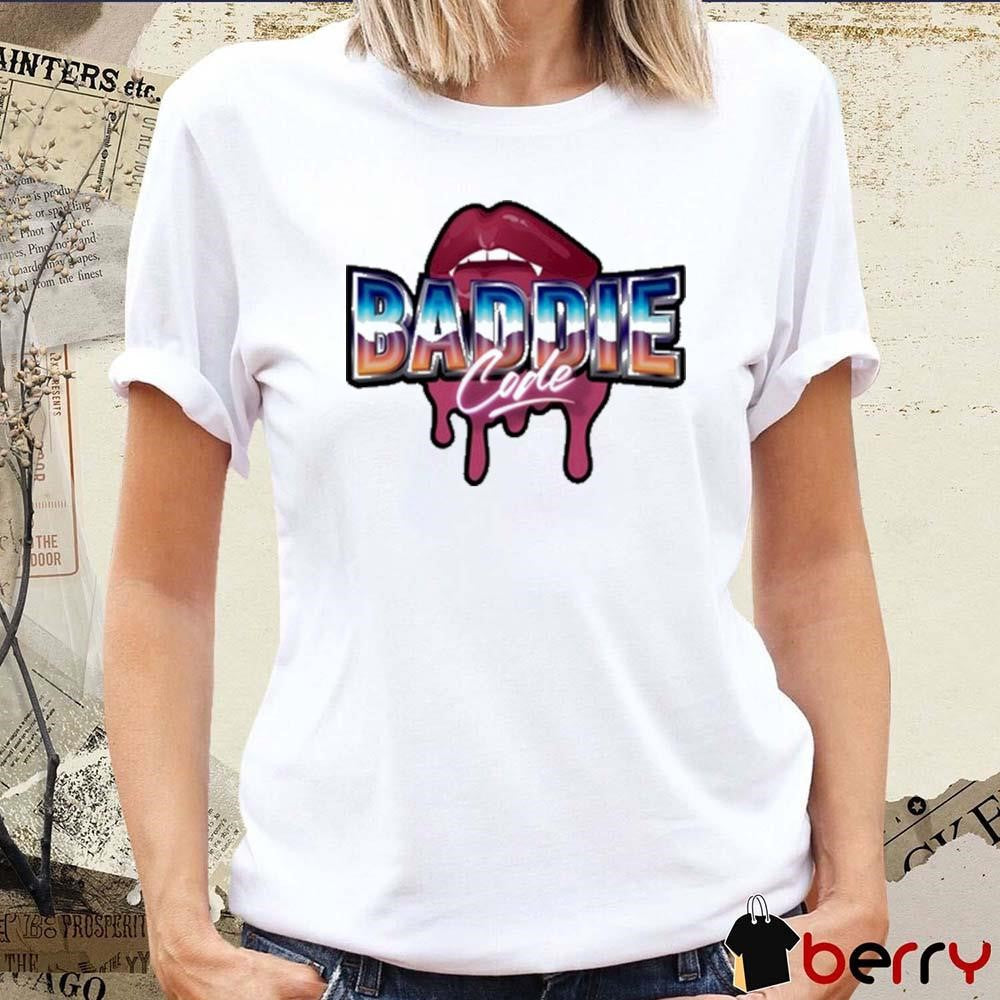 Natalie Lashes Baddie Code t-shirt