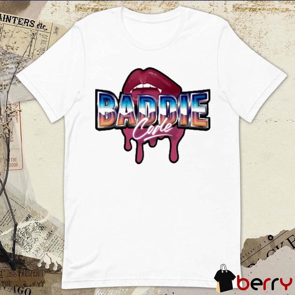 Natalie Lashes Baddie Code t-shirt