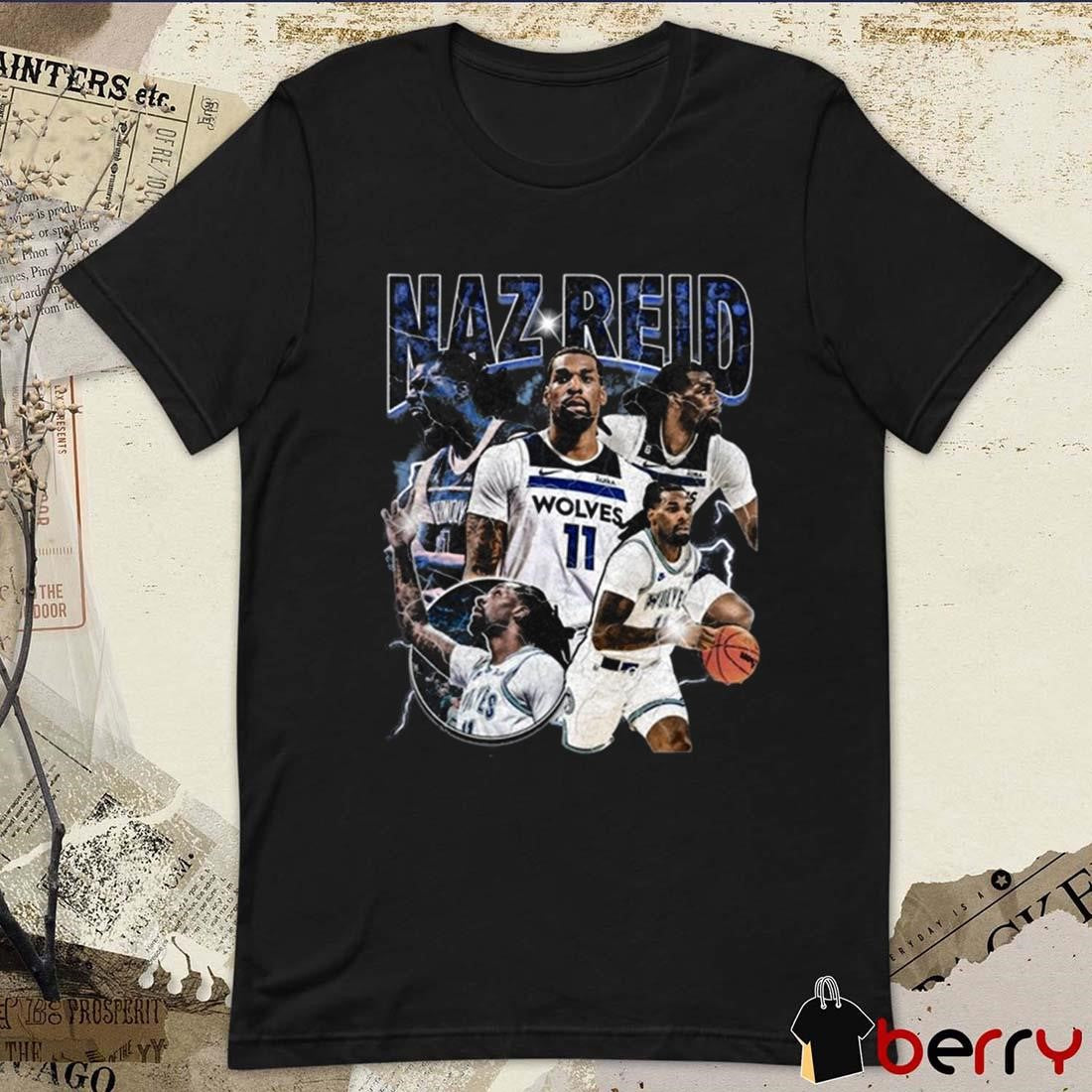 Naz Reid Minnesota Timberwolves NBA Graphic t-shirt