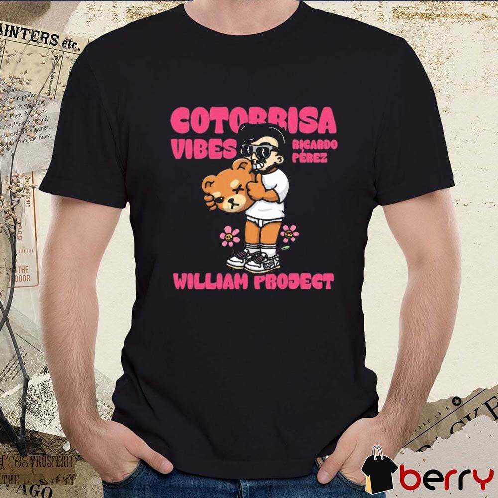 New La Cotorrisa X William Project Cotorrisa Vibes Ricardo Perez t-shirt