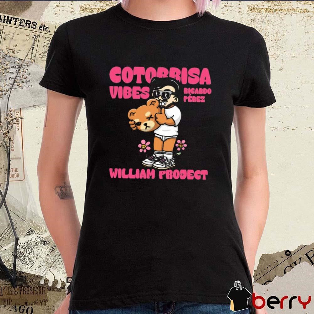 New La Cotorrisa X William Project Cotorrisa Vibes Ricardo Perez t-shirt