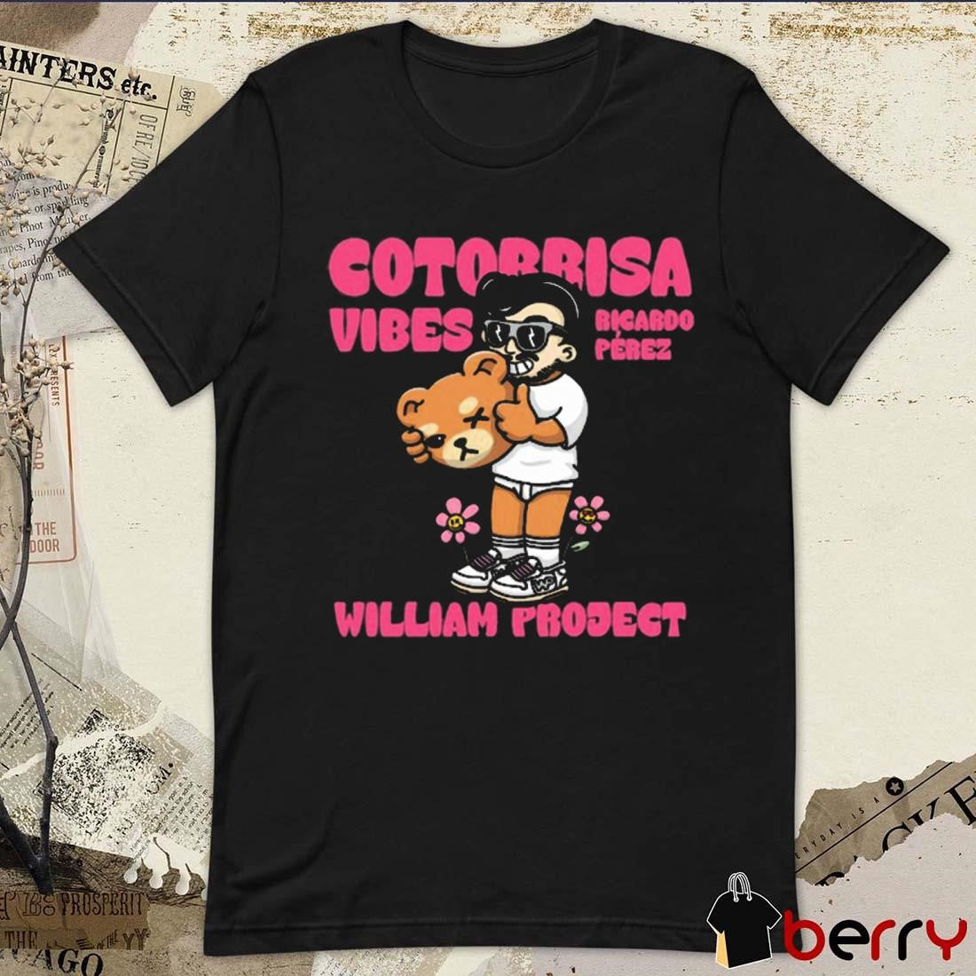 New La Cotorrisa X William Project Cotorrisa Vibes Ricardo Perez t-shirt