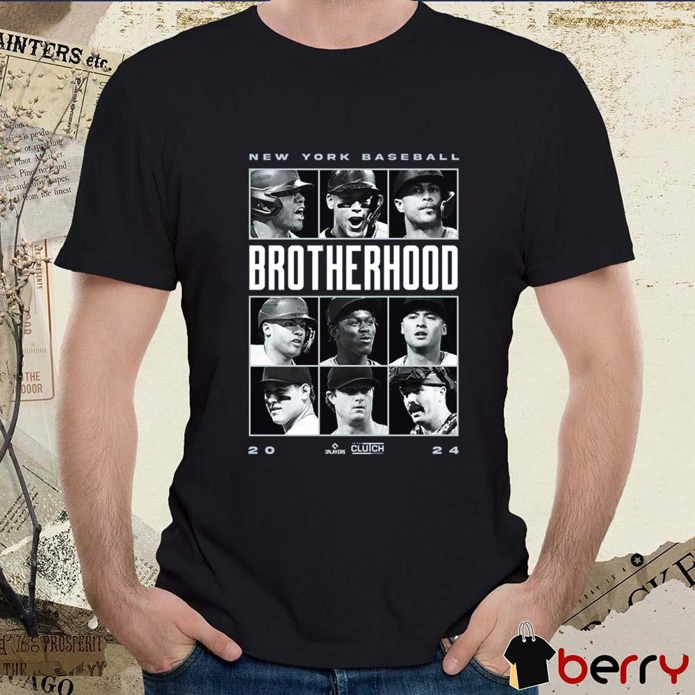 New York Brotherhood New York Yankees Baseball MLB Photos t-shirt