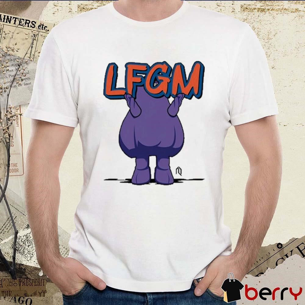 New York Mets Grimace Lfgm Sign Athlete Logos t-shirt
