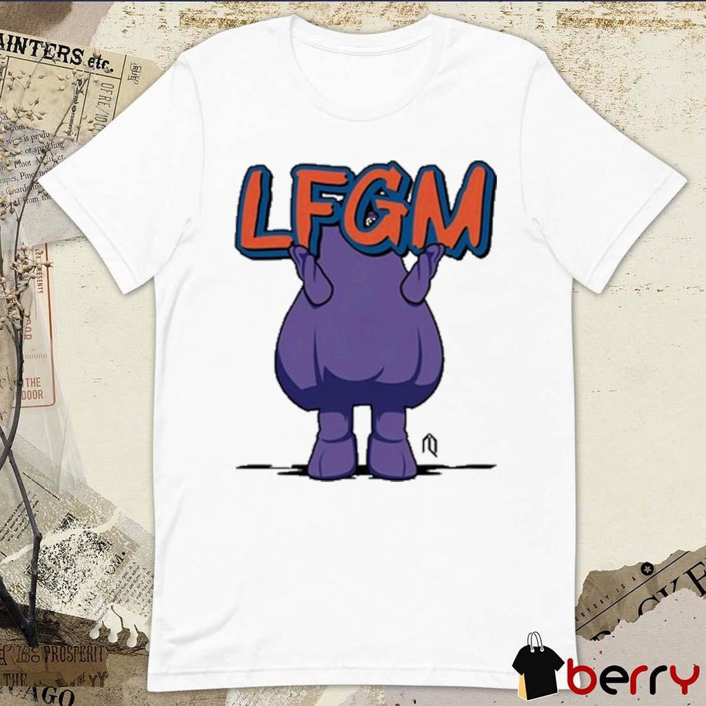 New York Mets Grimace Lfgm Sign Athlete Logos t-shirt