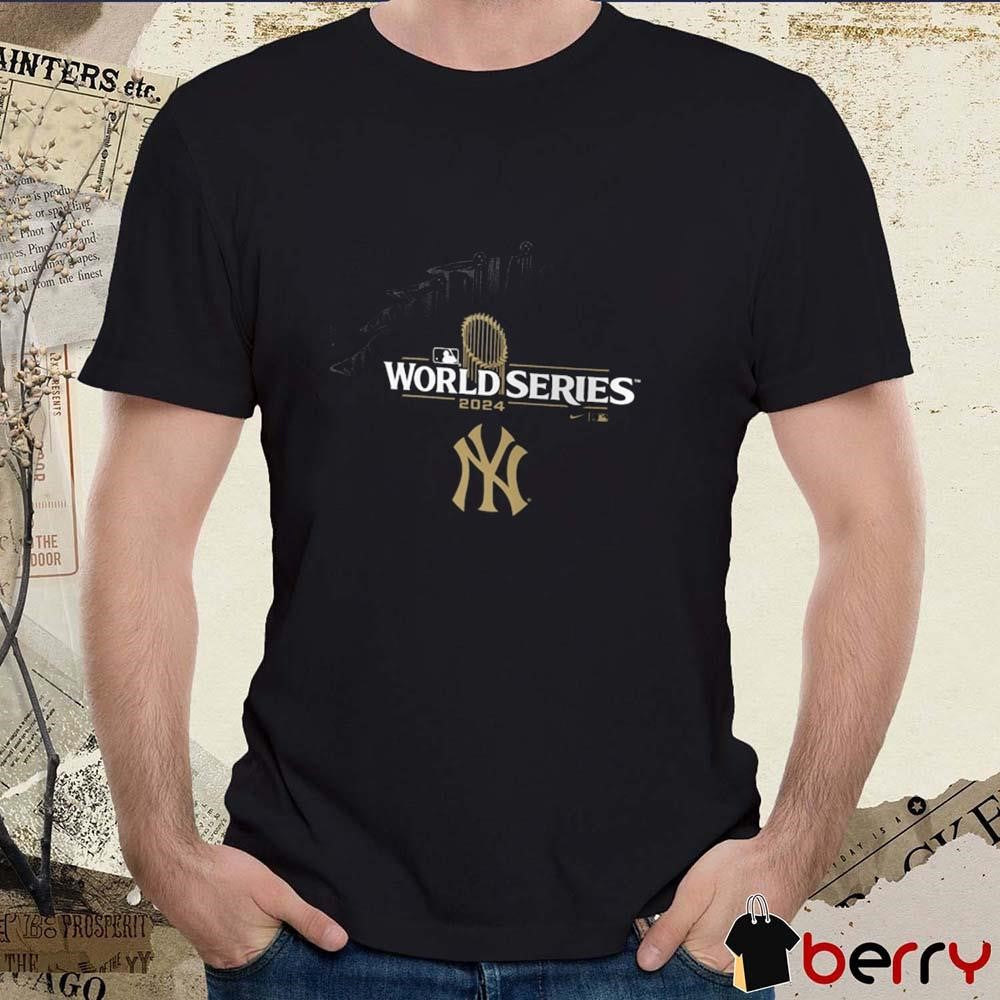 New York Yankees MLB World Series 2024 Trophy t-shirt