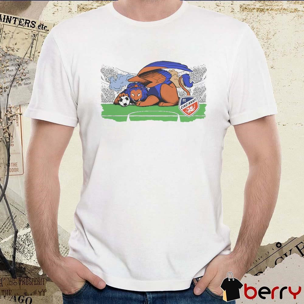 Next Gary the Lion FC Cincinnati Graphic t-shirt