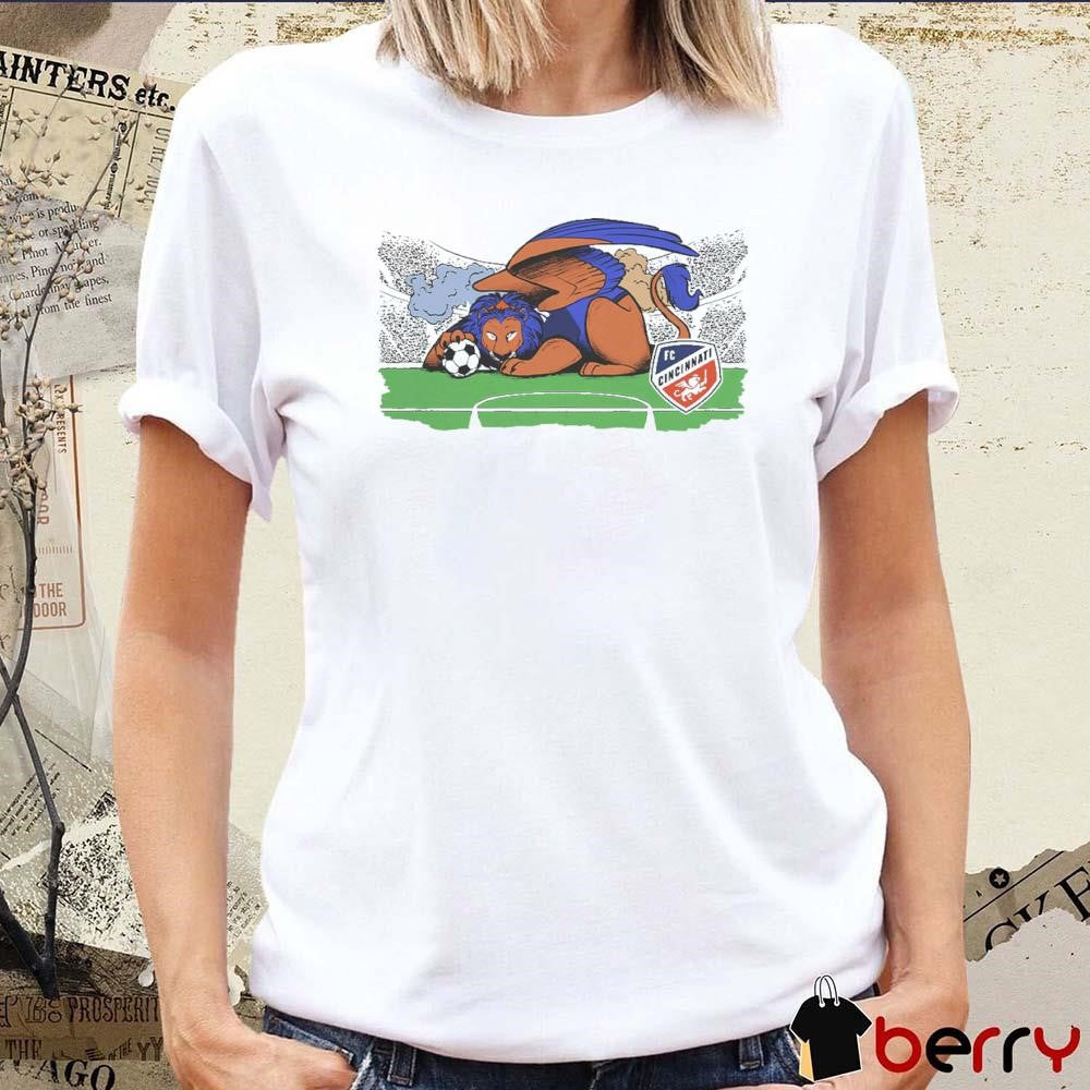 Next Gary the Lion FC Cincinnati Graphic t-shirt