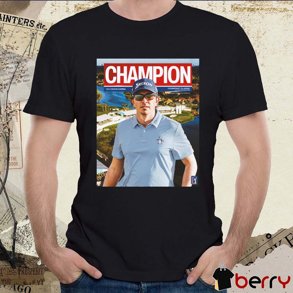 Nico Echavarria Wins Cognizant Classic In The Palm Beaches Champions PGA Tour Poster t-shirt