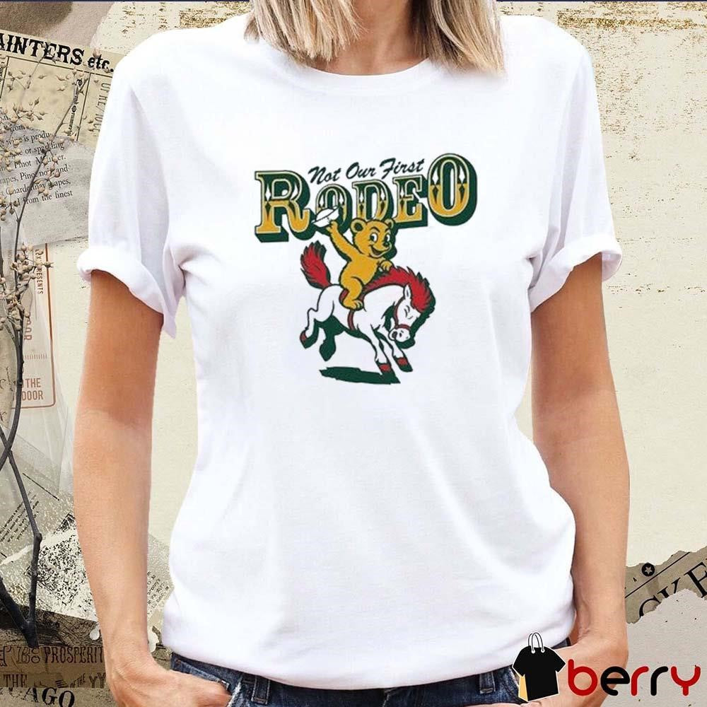 Not Our First Rodeo Baylor Bears Vs SMU Mustangs Mascots t-shirt