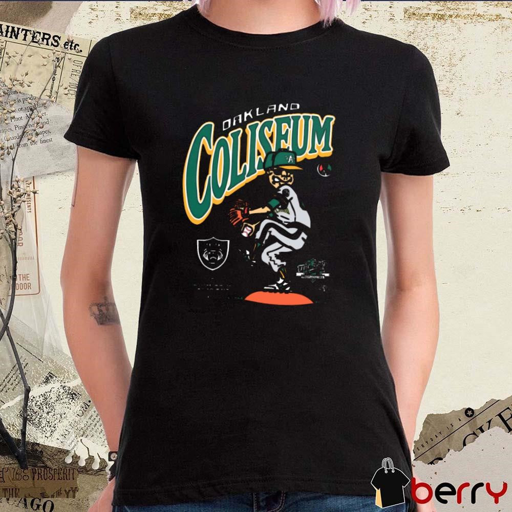 Oakland Athletics Oakland Coliseum The Bay Makes The World Takes t-shirt