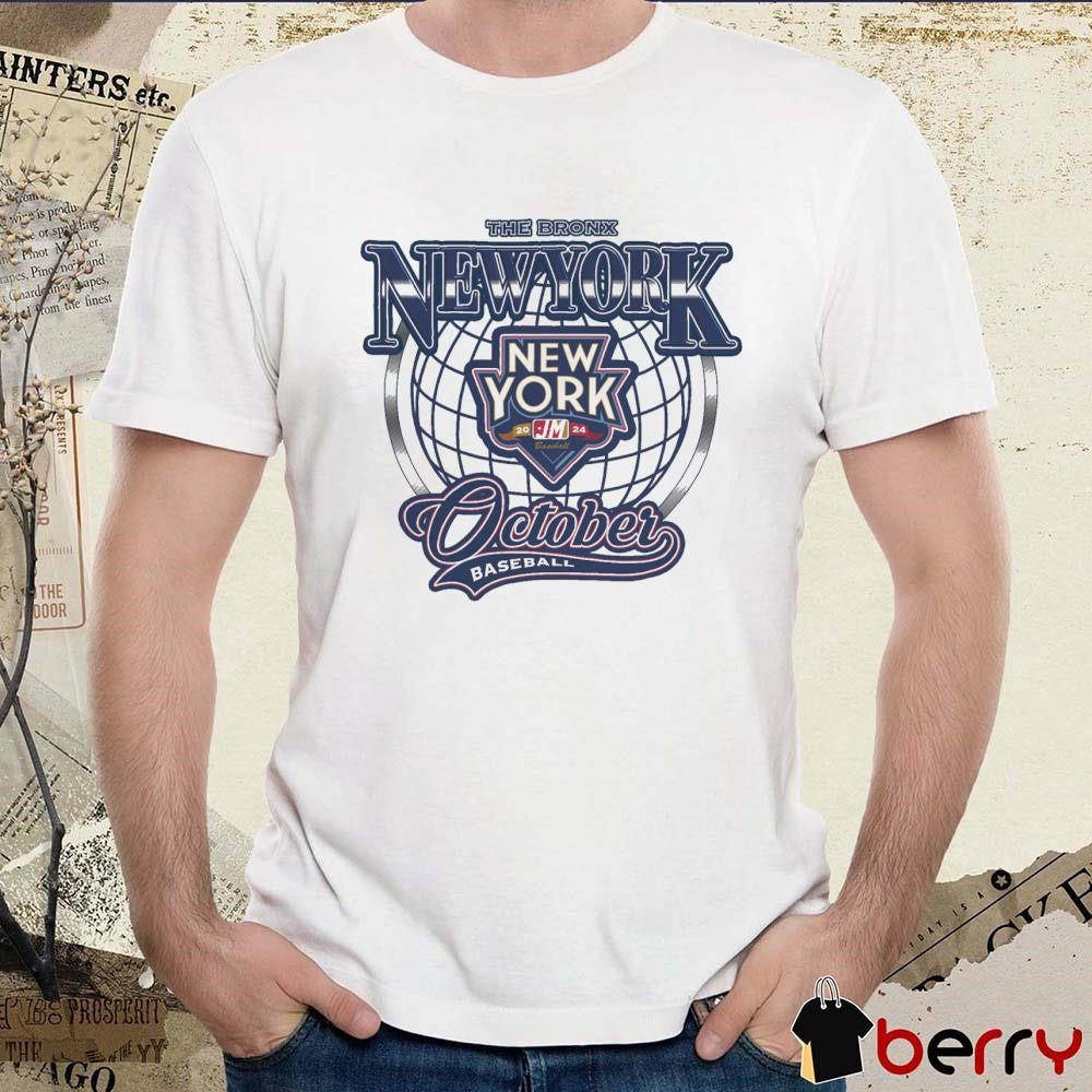 October In The Bronx New York Baseball t-shirt