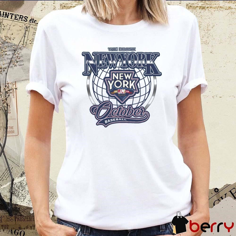 October In The Bronx New York Baseball t-shirt