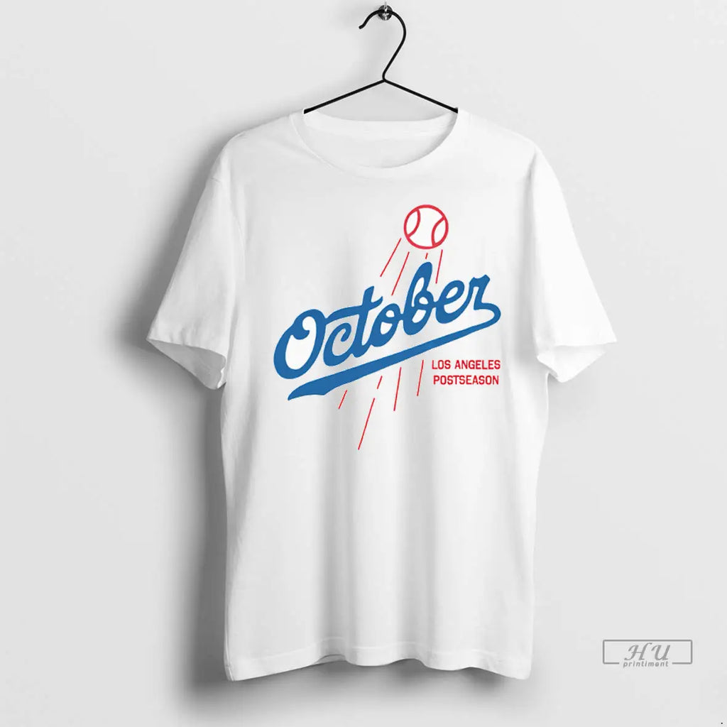 Official October Los Angeles Postseason T Shirt