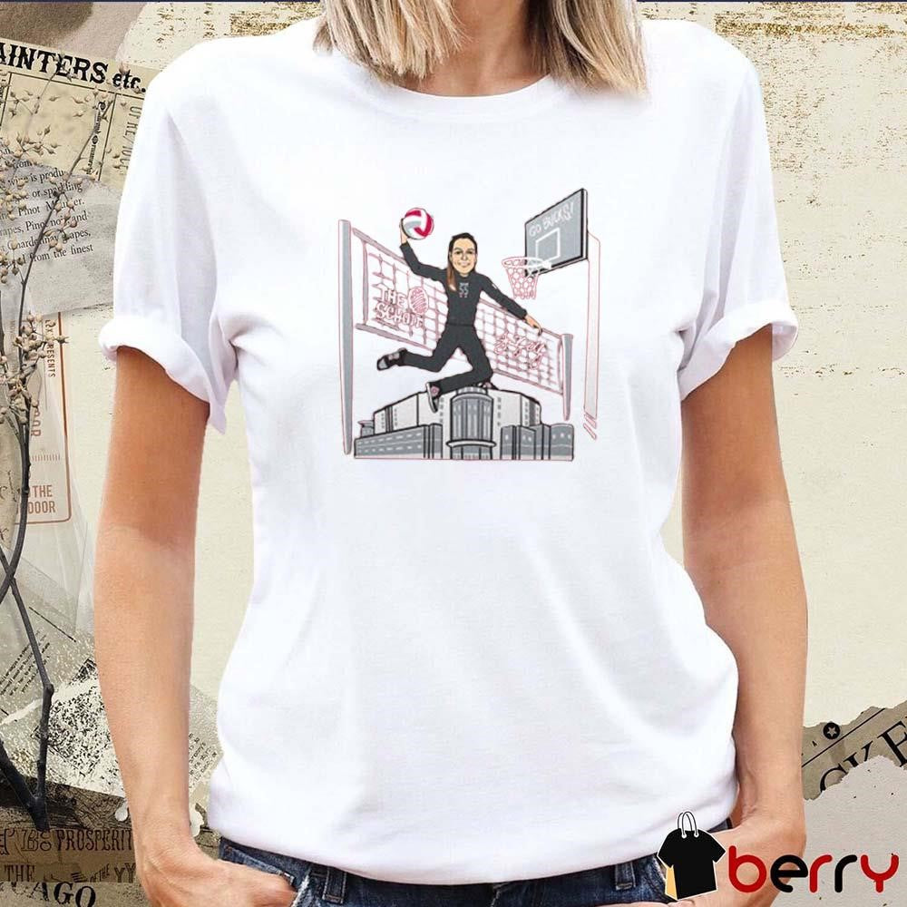 Ohio State Volleyball Student The Schott Signature GoBucks t-shirt