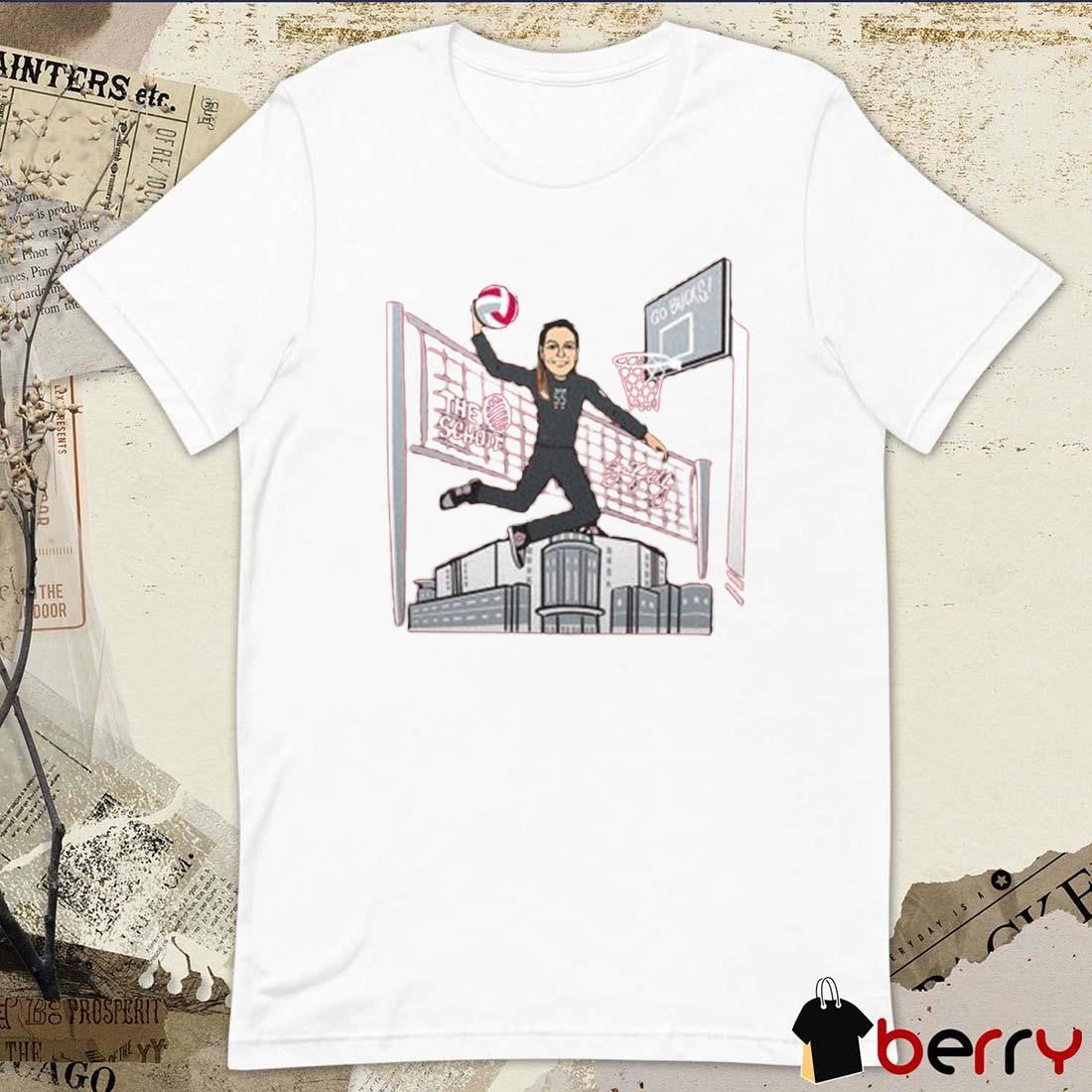 Ohio State Volleyball Student The Schott Signature GoBucks t-shirt
